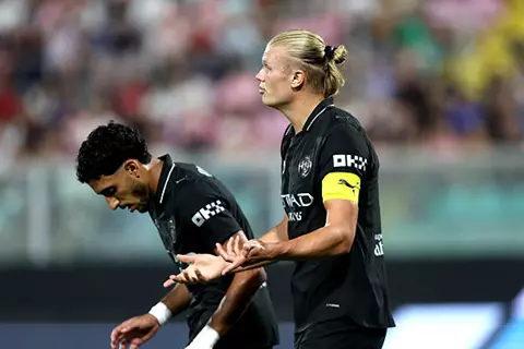 المساهمة الأولى بالموسم.. "كوبري" مرموش يمنح مانشستر سيتي التقدم أمام برايتون 